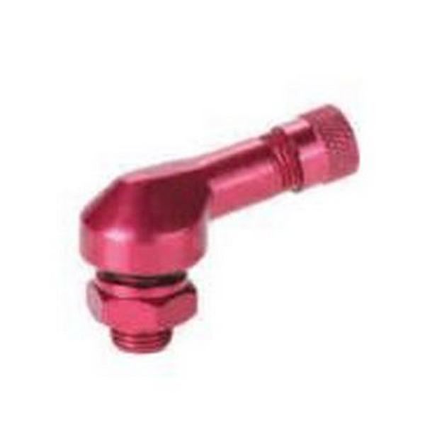 VALVOLA MOTO ANOD.ROSSA FORO 8,3 MM